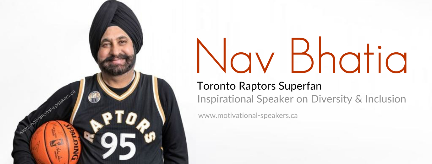 Nav Bhatia - Toronto Raptors Superfan & DEI Speaker