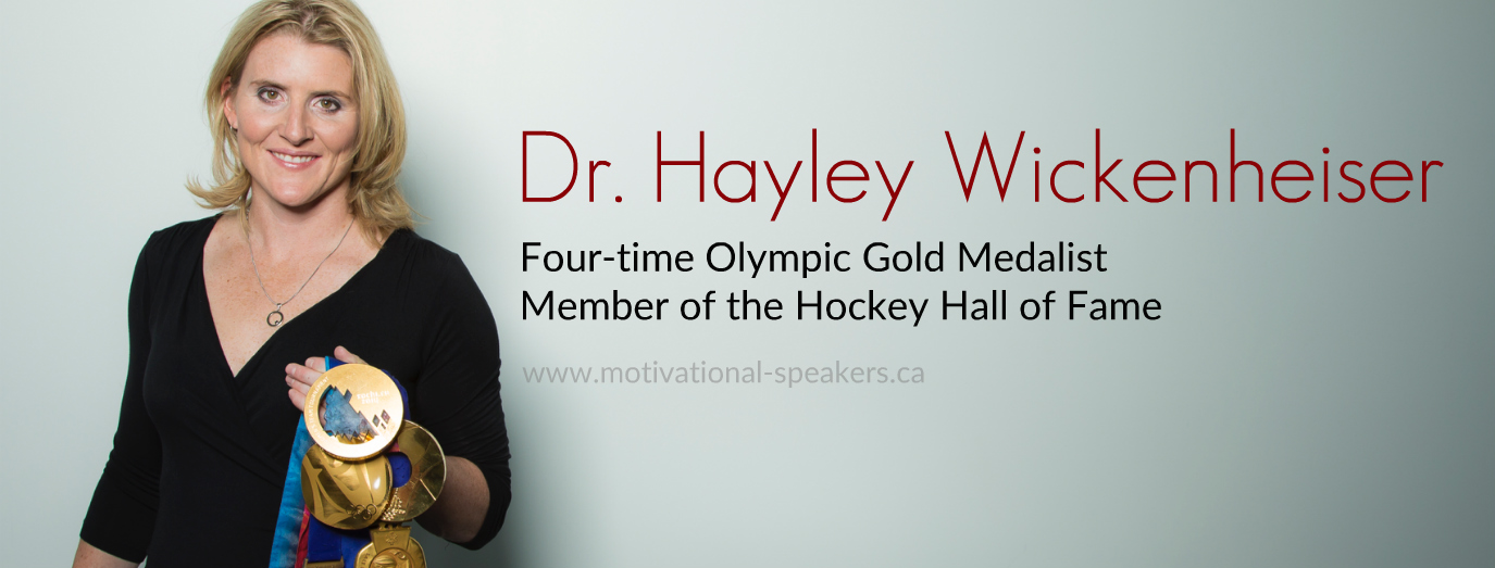 Dr. Hayley Wickenheiser - Bookings