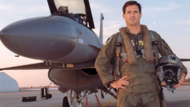 Former combat pilot & keynote speaker Anthony &quot;AB&quot; Bourke